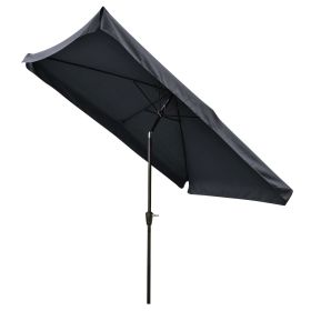 2Mx3M Patio Umbrella grey