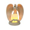 Nordic Style Resin Angel Electronic Candle Holder Living Room Church Decorations