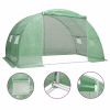 vidaXL Greenhouse 86.1 ftÂ¬â‰¤ 6.6'x13.1'x6.6'