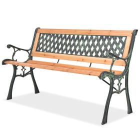 vidaXL Patio Bench 48" Wood