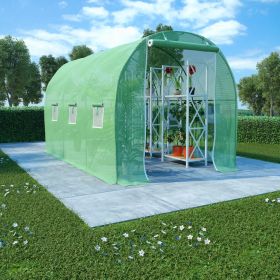 vidaXL Greenhouse 73.8 ftÂ¬â‰¤ 11.3'x6.6'x6.6'