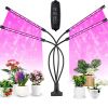 Grow Lights for Indoor Plants; iMounTEK 80W 80 LEDs Plant Lights with Red Blue Full Spectrum 10 Dimmable Level