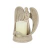 Nordic Style Resin Angel Electronic Candle Holder Living Room Church Decorations