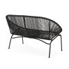 Chardean Outdoor Hammock Weave Loveseat Bench