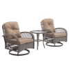 3pcs Outdoor Furniture Modern Wicker set