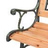 vidaXL Patio Bench 48" Wood