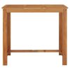 Patio Bar Table 47.2"x23.6"x41.3" Solid Wood Acacia