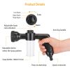 8 In 1 Foam Garden Hose Nozzle Soap Sprayer High Pressure Foam Cannon