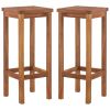 7 Piece Patio Bar Set Solid Wood Acacia