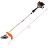 10 in 1 Multi-Functional Trimming Tool; 52CC 2-Cycle Garden Tool System with Gas Pole Saw; Hedge Trimmer; Grass Trimmer; and Brush Cutter EPA Complian