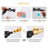 8 In 1 Foam Garden Hose Nozzle Soap Sprayer High Pressure Foam Cannon