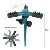 2 Packs 360 Degree Rotatable Lawn Garden Sprinkler Sprayer Adjustable Sprinkler