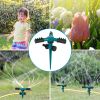 2 Packs 360 Degree Rotatable Lawn Garden Sprinkler Sprayer Adjustable Sprinkler