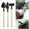 12-piece Set Succulents Gardening Tool Scissors Transplanter Soil Shovel Potted Plants Trim Brush