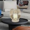 Nordic Style Resin Angel Electronic Candle Holder Living Room Church Decorations