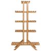 vidaXL Plant Stand 32.7"x9.8"x55.9" Firwood