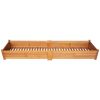 vidaXL Garden Raised Bed Acacia Wood 78.7"x19.7"x9.8"