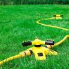 Garden Lawn Sprinkler Automatic 360 Rotating Adjustable Large Area Nursery Irrigation